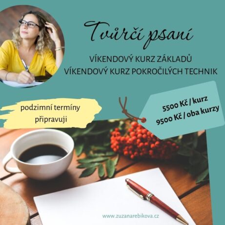 Tvůrčí psaní Zuzana Řebíková
