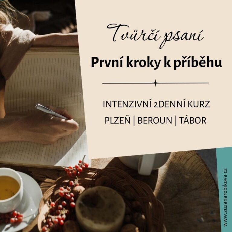 Zuzana Řebíková, lektorka kurzů tvůrčího psaní & autorka